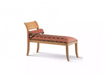 Chaise longue Classic Furniture Living Room Design Sofa Textile Red